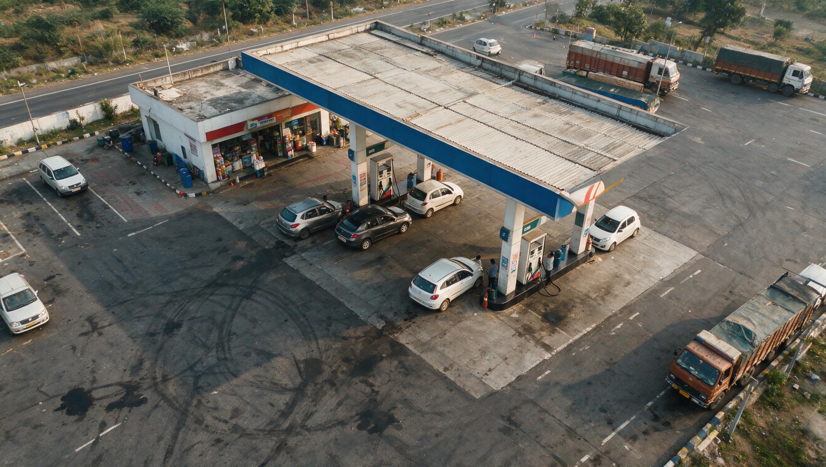 Highway Wayside Amenity complex with fuel, retail and hotel