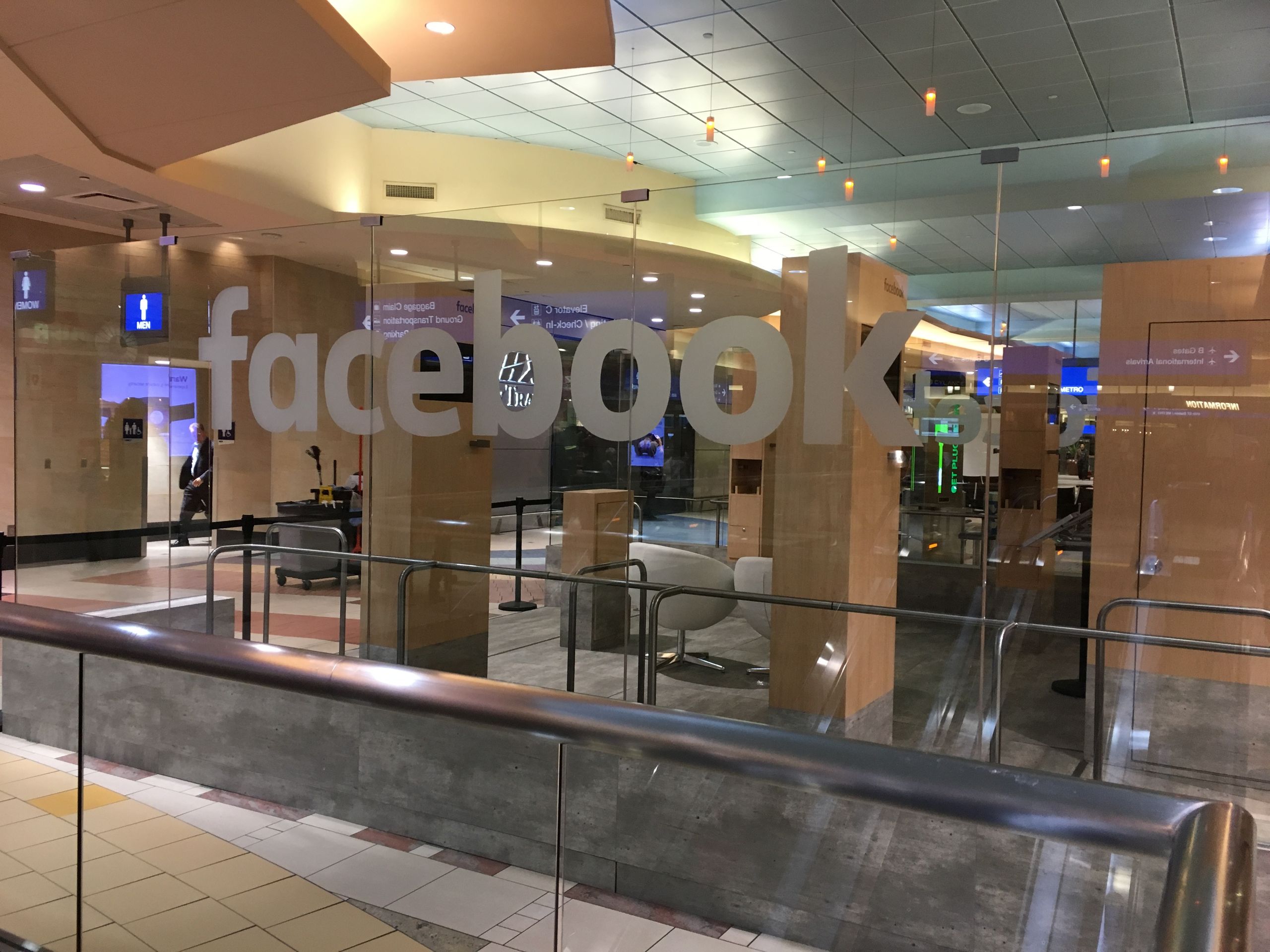 Retail and food court interior